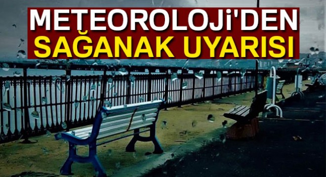 Meteoroloji'den sağanak uyarısı 12 Mart Pazartesi yurtta hava durumu
