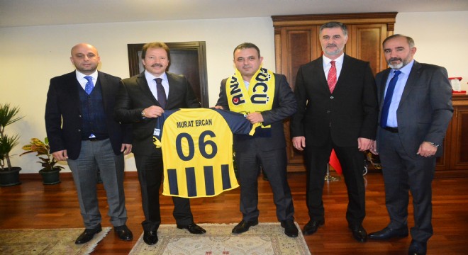 Sincan Belediye Başkanı Sayın Murat Ercan'ı ziyaret ettik