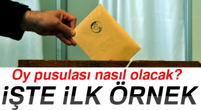 Son dakika: 2019 Cumhur İttifakı oy pusulası belli oldu 2019 oy pusulası nasıl olacak? İşte ilk örnek...