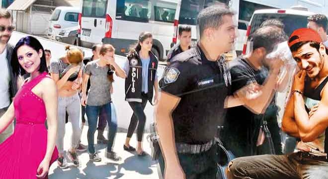 Sosyete torbacılarına 'tek perdelik' baskın!