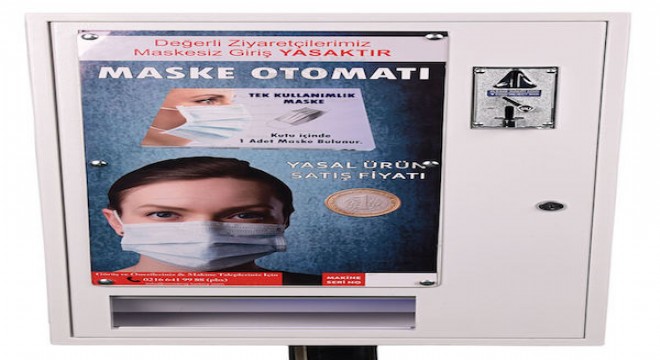 Türkiye'de maske kullanımı 3 kat arttı, maske otomatları iş başında