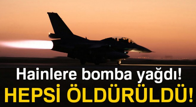 Van'da hava harekatı ile 4 terörist etkisiz hale getirildi