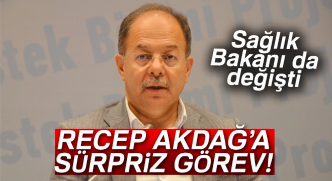 Yeni kabinede Sağlık Bakanı Ahmet Demircan oldu