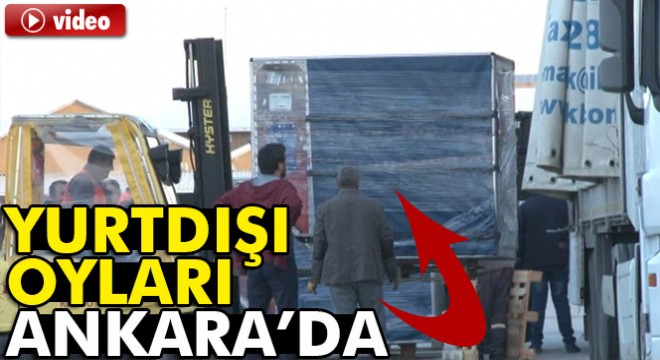 Yurtdışı oyları ATO'da