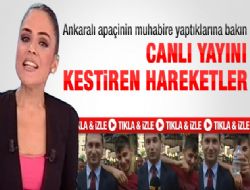 Canlı yayında spikeri güldüren sürpriz konuk