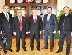 TOSYÖV'den KOSGEB'e ziyaret