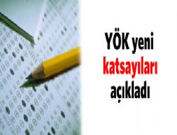 YÖK yeni katsayıları açıkladı