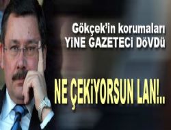 Gökçek'in korumaları gazetecilere saldırdı