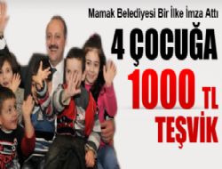 Mamak'tan ilginç teşvik!