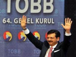 Hisarcıklıoğlu yeniden TOBB Başkanı 